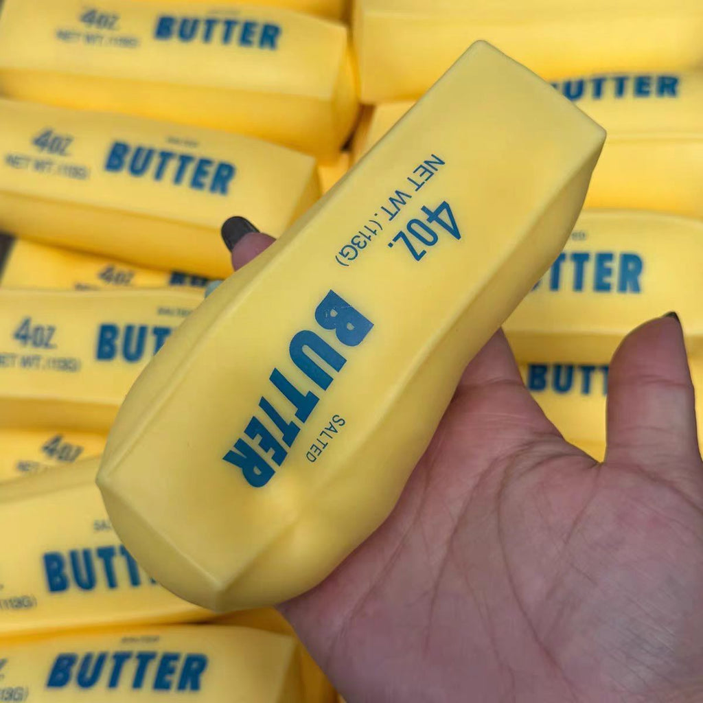 Preorder: Crunchy Butter Squeeze ASMR Squishy Stress Relief Fidget Toy